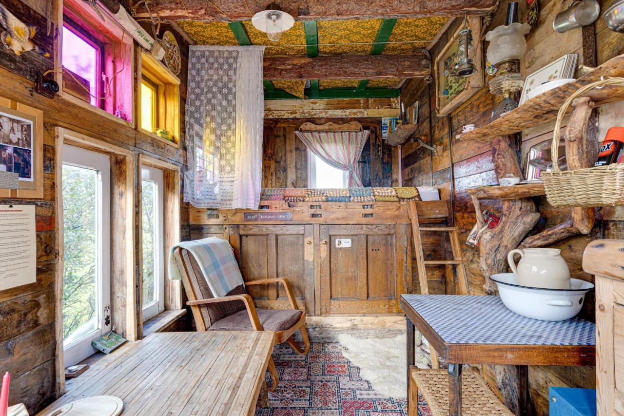 2X Double Bed - Glamping Wagon Dalby Forest สการ์โบโรห์ ภายนอก รูปภาพ