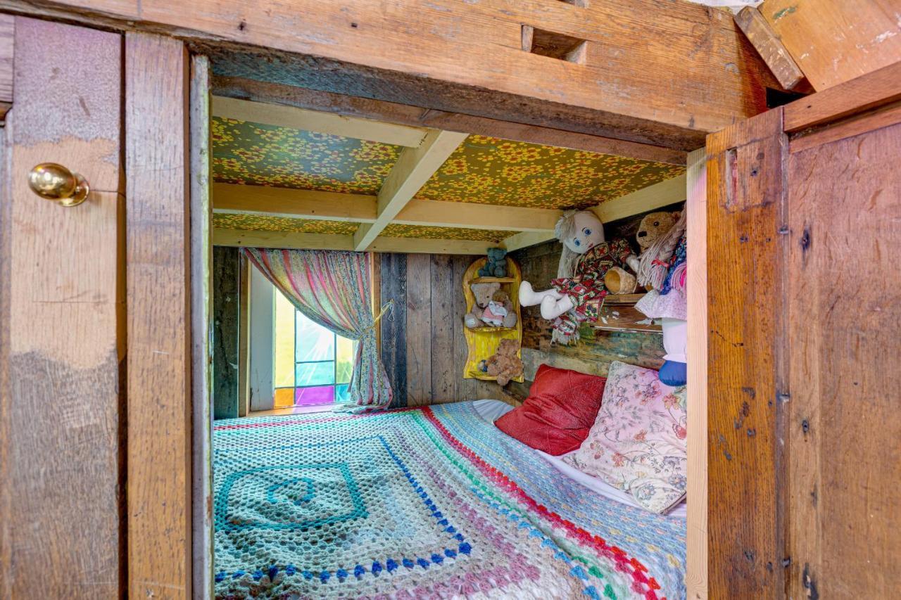 2X Double Bed - Glamping Wagon Dalby Forest สการ์โบโรห์ ภายนอก รูปภาพ